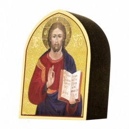 Quadretto Cristo In Legno