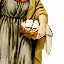 Donna con Anfora e Cesto per il Presepe