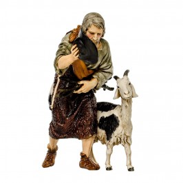 Pastore Adorante con Capra