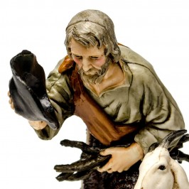 Pastore Adorante con Capra