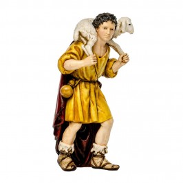 Pastore con Pecora sulle Spalle