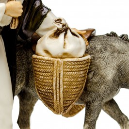 Viandante con Asino per il Presepe