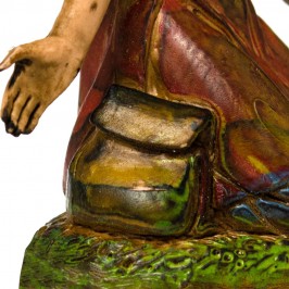 Uomo in Ginocchio con...