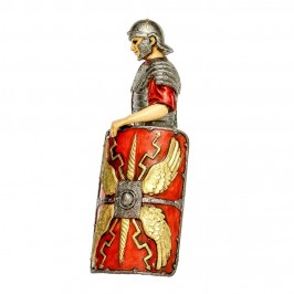 Soldato Romano con Scudo per il Presepe