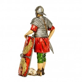 Soldato Romano con Scudo per il Presepe