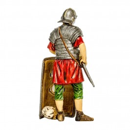 Soldato Romano con Scudo per il Presepe