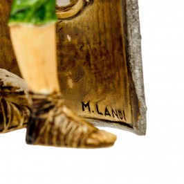 Soldato Romano con Scudo per il Presepe