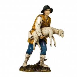 Pastore con Pecora in Braccio