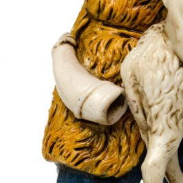 Pastore con Pecora in Braccio