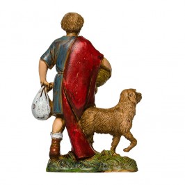 Uomo con Cane per il Presepe Landi