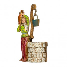 Donna al Pozzo per il Presepe