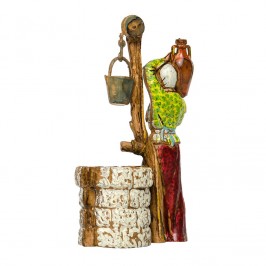 Donna al Pozzo per il Presepe