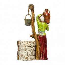 Donna al Pozzo per il Presepe