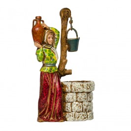 Donna al Pozzo per il Presepe