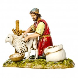 Tosatore con Pecora per il Presepe