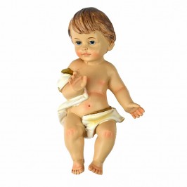 Gesù Bambino in Culla Legno d'Ulivo