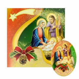 Magnete Ovale Natalizio