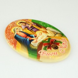 Magnete Ovale Natalizio