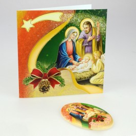 Magnete Ovale Natalizio