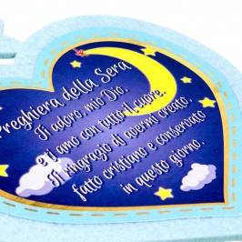 Cuore con Preghiera della Sera