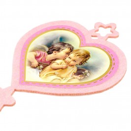 Cuore con Preghiera Angelo di Dio