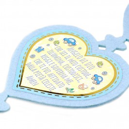 Cuore con Preghiera Angelo di Dio