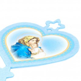 Cuore in Feltro con Preghiera