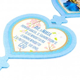 Cuore in Feltro con Preghiera