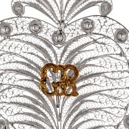 Cuore Votivo Filigrana d' Argento