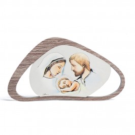 Quadretto in Legno Sacra Famiglia