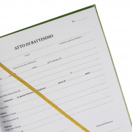 Registro degli Atti di Battesimo