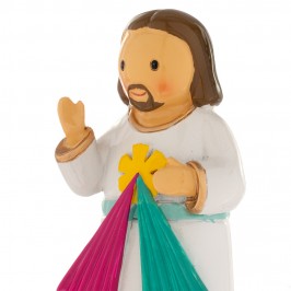 Statuetta Gesù Misericordioso in Resina