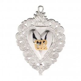Ex Voto Cuore in Argento
