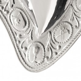 Ex Voto Cuore Liscio in Argento