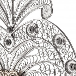 Cuore Votivo Filigrana Argento 800