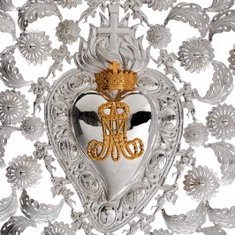 Cuore Votivo in Filigrana