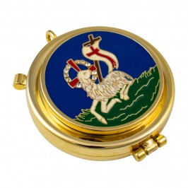 Teca Eucaristica Ottone con Strass