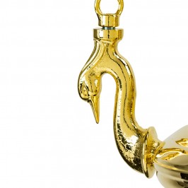 Lampada per Santissimo in Ottone Dorato