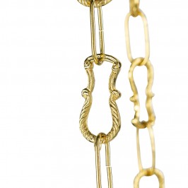 Lampada per Santissimo in Ottone Dorato