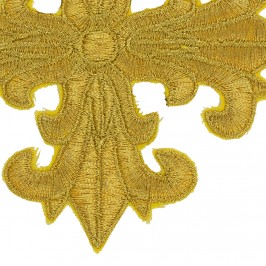 Croce Oro Filato per Paramenti Liturgici