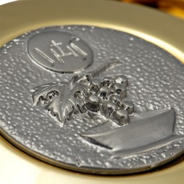 Teca per Ostie con Placca JHS