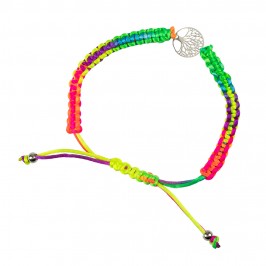 Bracciale Multicolor con Albero della Vita