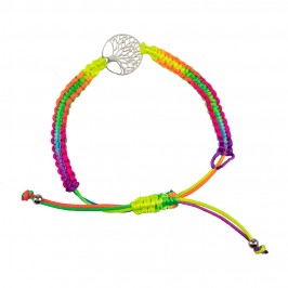 Bracciale Multicolor con Albero della Vita