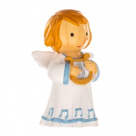 Statua Angelo con Arpa