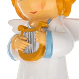 Statua Angelo con Arpa