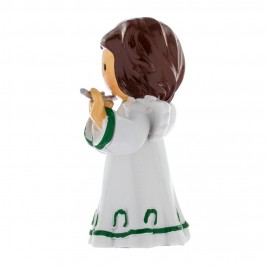 Statua Angelo con Flauto in Resina