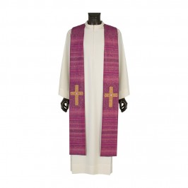 Stola Sacerdotale con Croce Ricamata