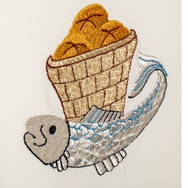 Stola Sacerdotale Pane e Pesci