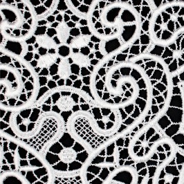 Bordo Macramè Bianco per Altare