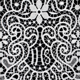 Bordo Macramè Bianco per Altare